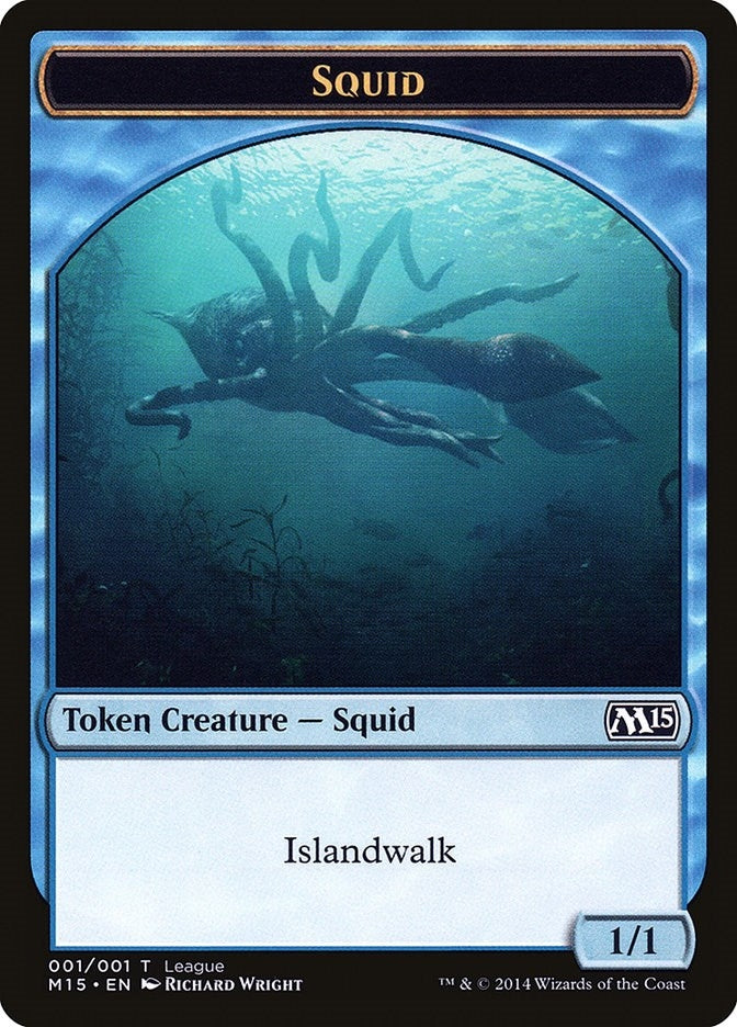Image for Squid Token (League Promos) (1) - Magic: The Gathering
