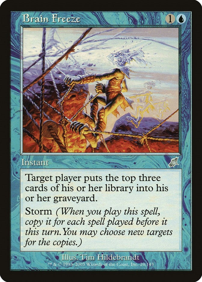 Image for Brain Freeze (Scourge) (29) - Magic: The Gathering