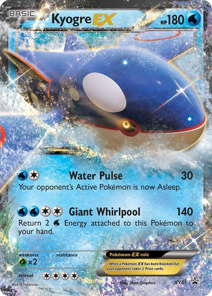 Image for Kyogre EX (XY Promos) (XY41) - Pokemon