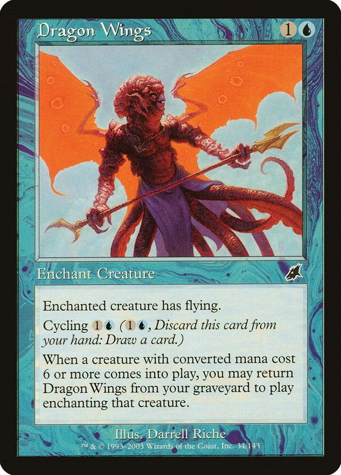 Image for Dragon Wings (Scourge) (34) - Magic: The Gathering