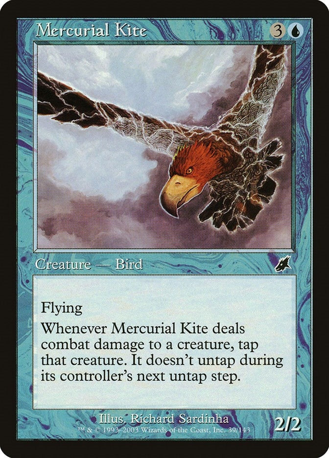 Image for Mercurial Kite (Scourge) (39) - Magic: The Gathering