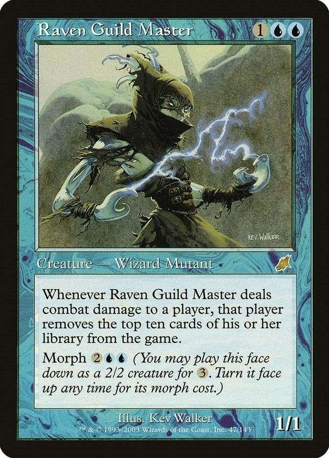 Image for Raven Guild Master (Scourge) (47) - Magic: The Gathering