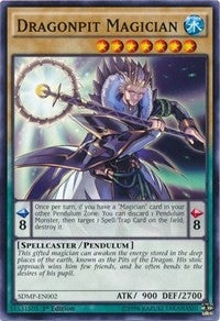 Image for Dragonpit Magician (Structure Deck: Master of Pendulum) (SDMP-EN002) - YuGiOh