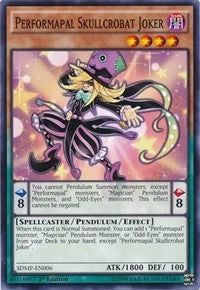 Image for Performapal Skullcrobat Joker (Structure Deck: Master of Pendulum) (SDMP-EN006) - YuGiOh