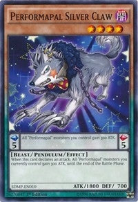 Image for Performapal Silver Claw (Structure Deck: Master of Pendulum) (SDMP-EN010) - YuGiOh