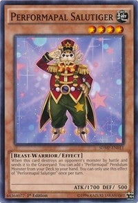 Image for Performapal Salutiger (Structure Deck: Master of Pendulum) (SDMP-EN011) - YuGiOh