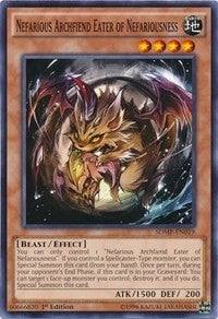 Image for Nefarious Archfiend Eater of Nefariousness (Structure Deck: Master of Pendulum) (SDMP-EN019) - YuGiOh