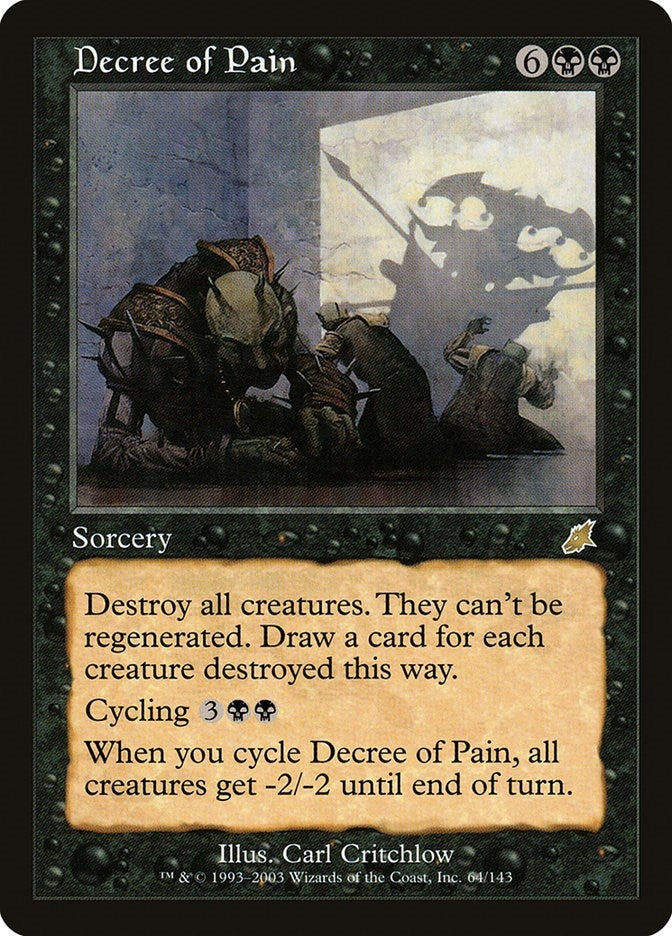 Image for Decree of Pain (Scourge) (64) - Magic: The Gathering