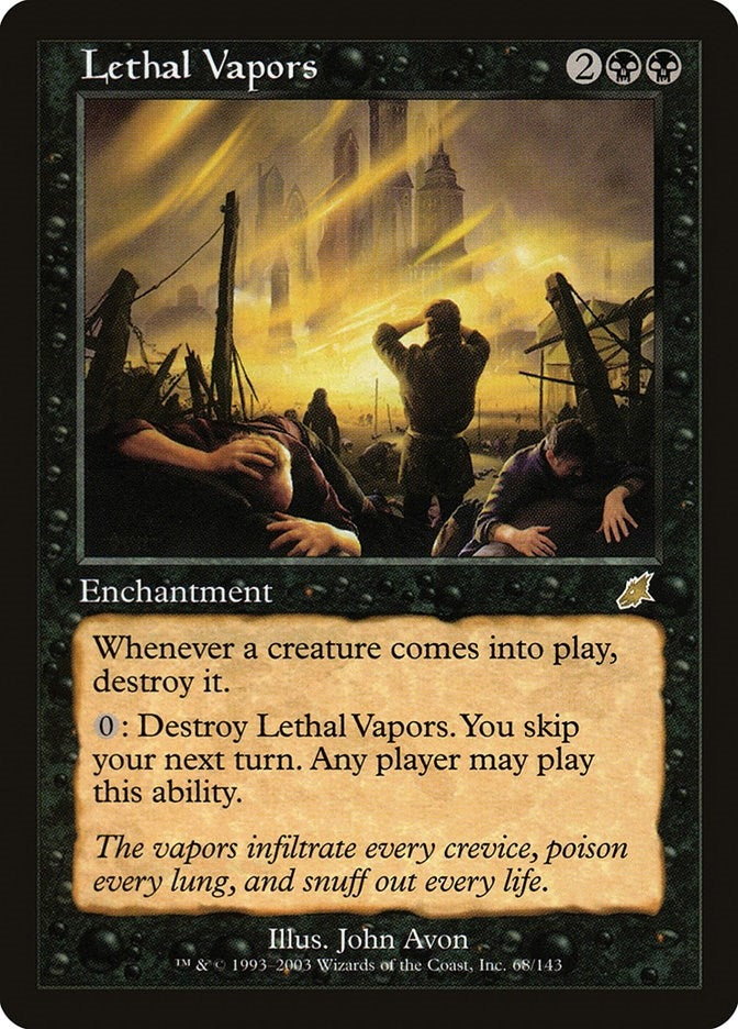 Image for Lethal Vapors (Scourge) (68) - Magic: The Gathering