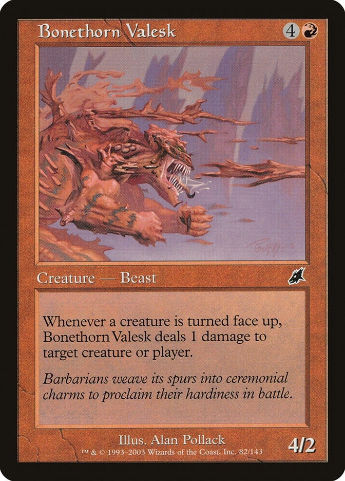 Image for Bonethorn Valesk (Scourge) (82) - Magic: The Gathering