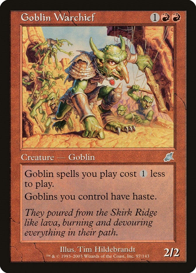 Image for Goblin Warchief (Scourge) (97) - Magic: The Gathering