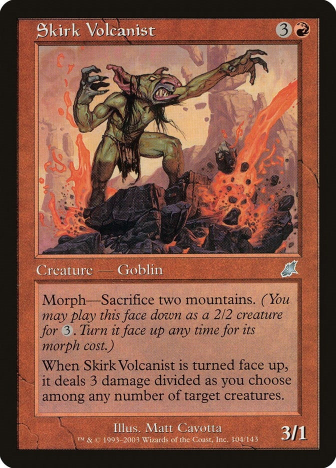Image for Skirk Volcanist (Scourge) (104) - Magic: The Gathering