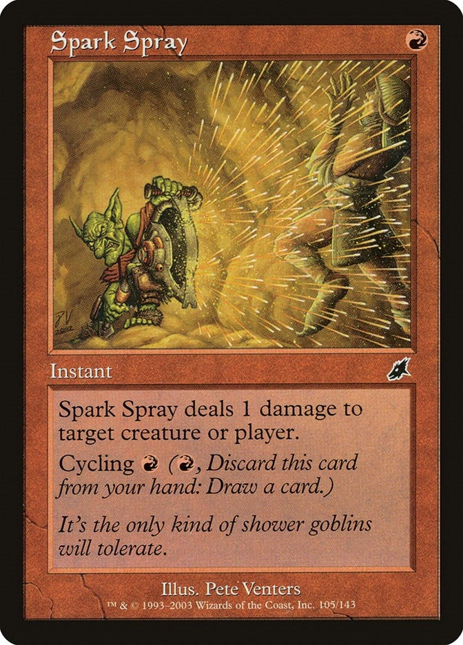 Image for Spark Spray (Scourge) (105) - Magic: The Gathering