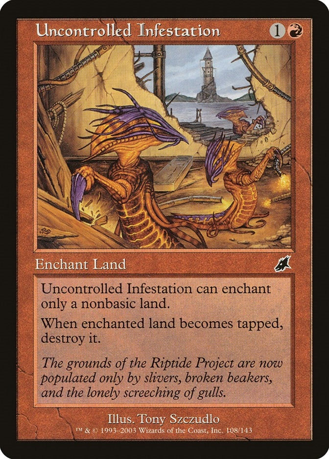 Image for Uncontrolled Infestation (Scourge) (108) - Magic: The Gathering