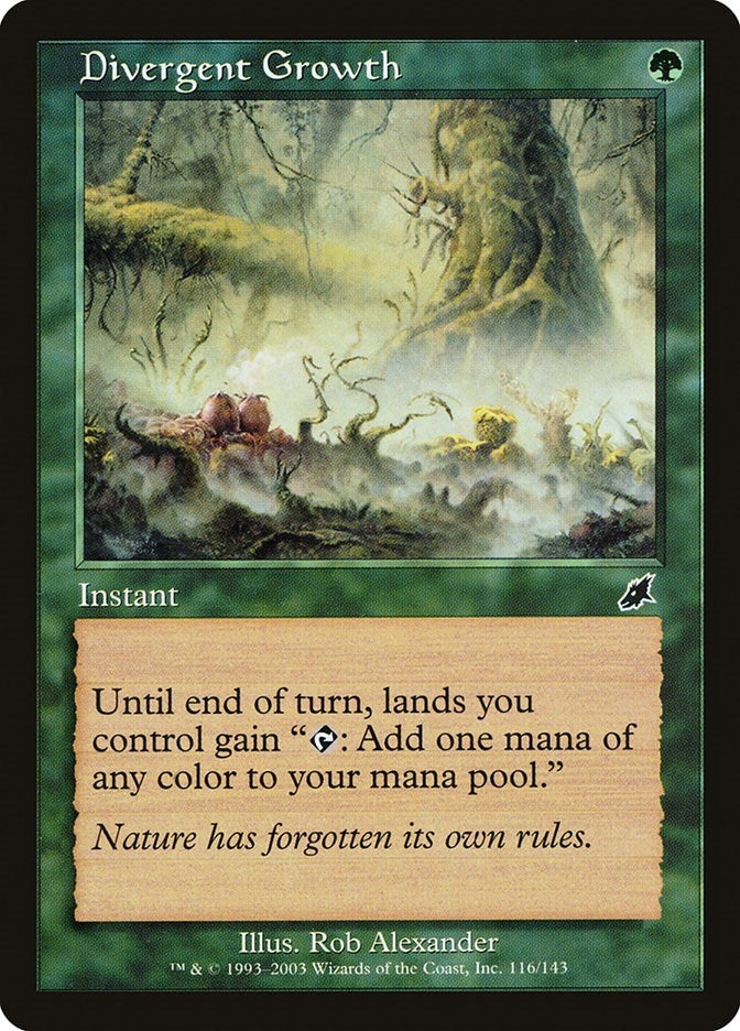 Image for Divergent Growth (Scourge) (116) - Magic: The Gathering