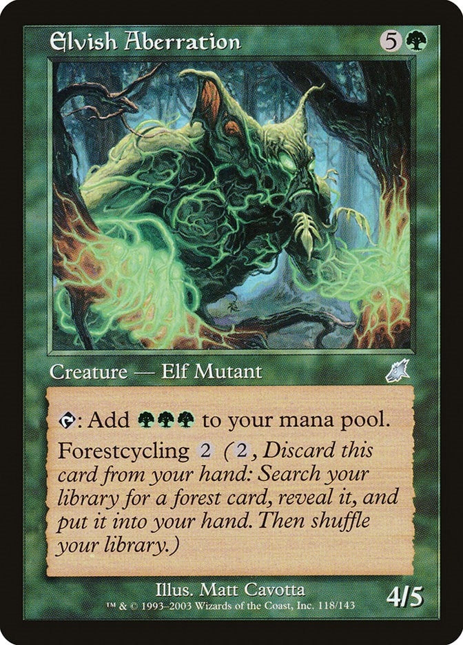 Image for Elvish Aberration (Scourge) (118) - Magic: The Gathering