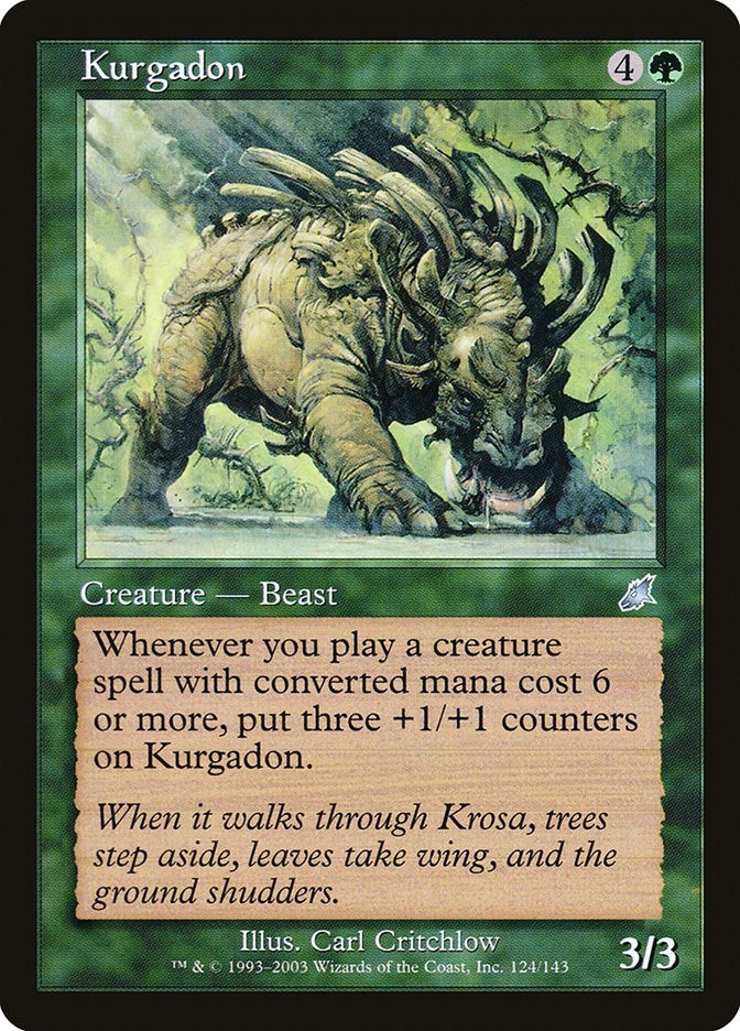 Image for Kurgadon (Scourge) (124) - Magic: The Gathering