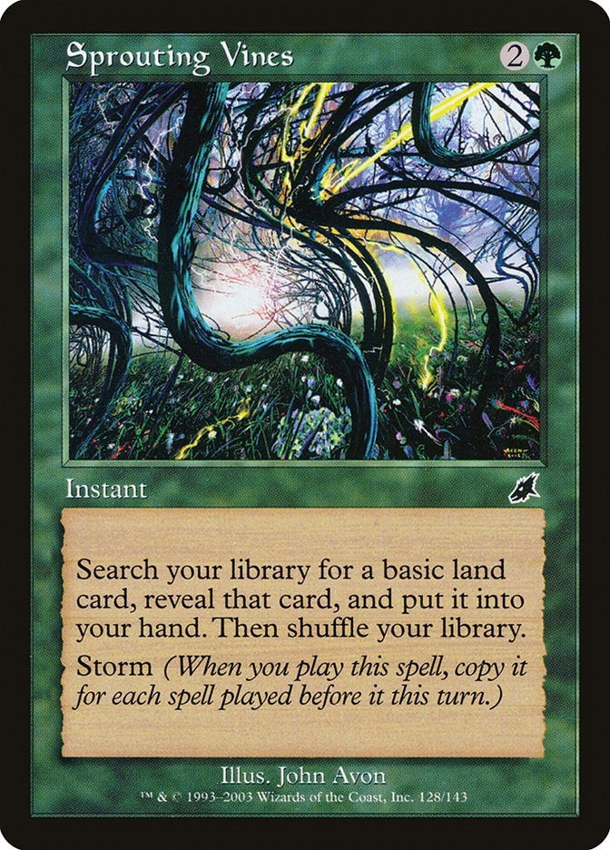 Image for Sprouting Vines (Scourge) (128) - Magic: The Gathering