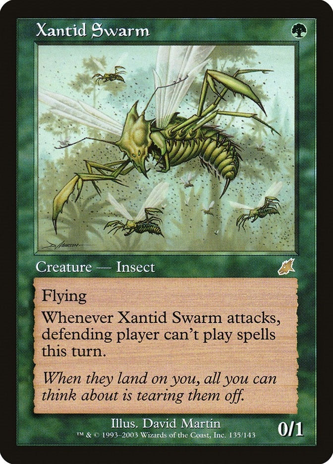 Image for Xantid Swarm (Scourge) (135) - Magic: The Gathering