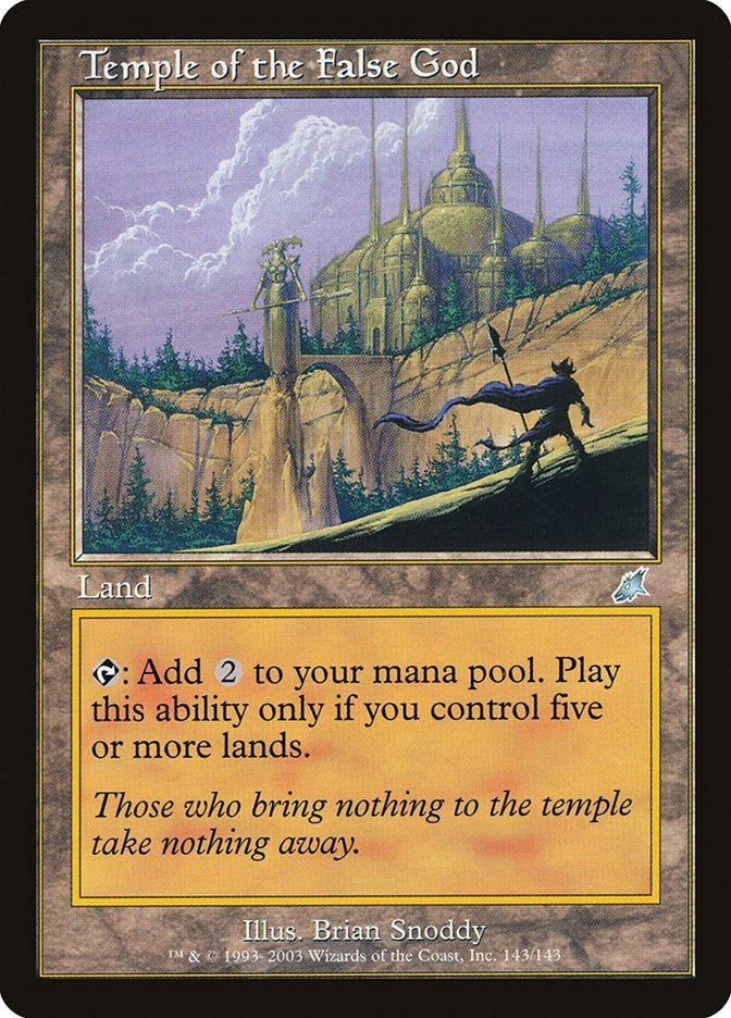 Image for Temple of the False God (Scourge) (143) - Magic: The Gathering