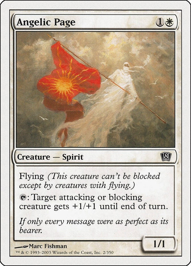 Image for Angelic Page (8th Edition) (2) - Magic: The Gathering