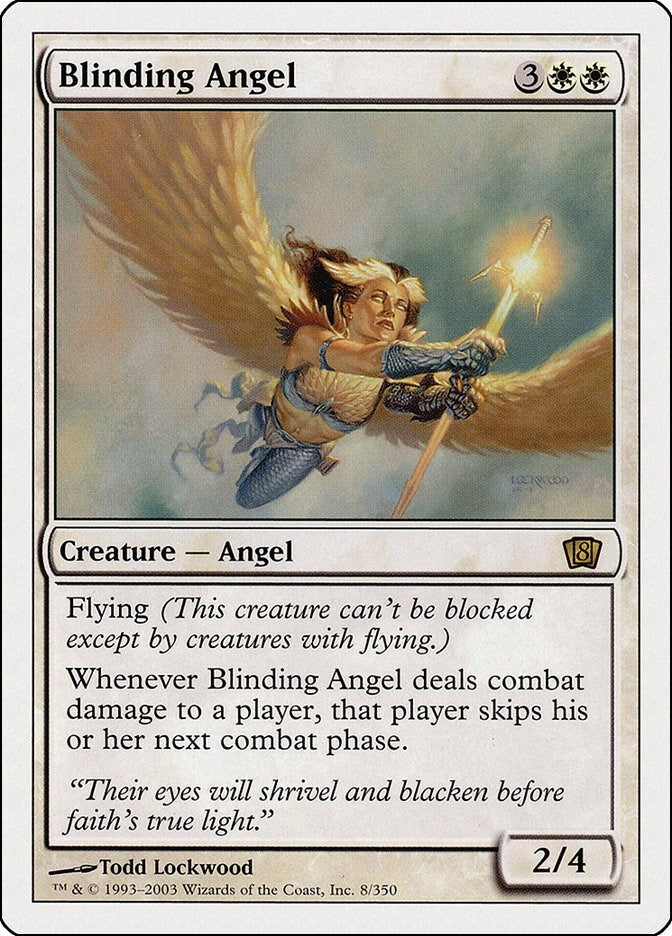Image for Blinding Angel (8th Edition) (8) - Magic: The Gathering