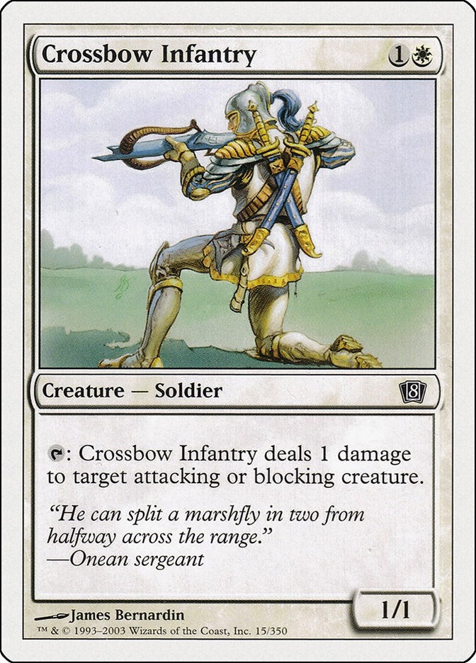 Image for Crossbow Infantry (8th Edition) (15) - Magic: The Gathering