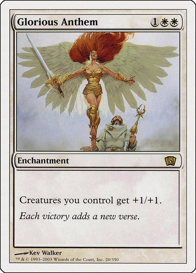 Image for Glorious Anthem (8th Edition) (20) - Magic: The Gathering
