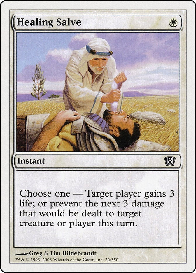 Image for Healing Salve (8th Edition) (22) - Magic: The Gathering