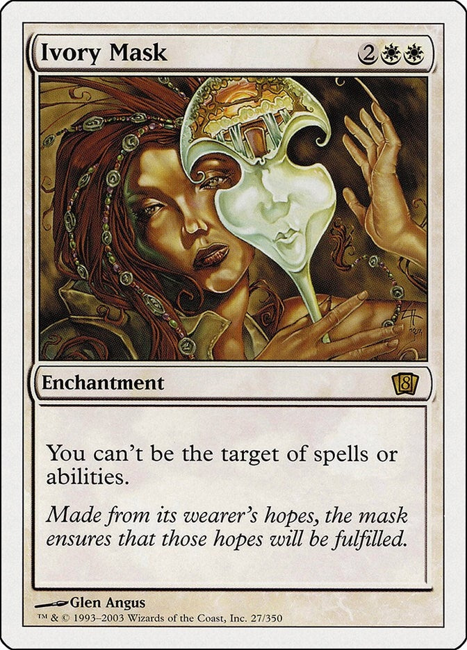 Image for Ivory Mask (8th Edition) (27) - Magic: The Gathering