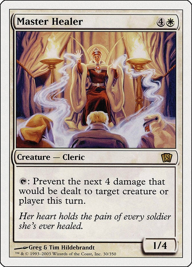 Image for Master Healer (8th Edition) (30) - Magic: The Gathering