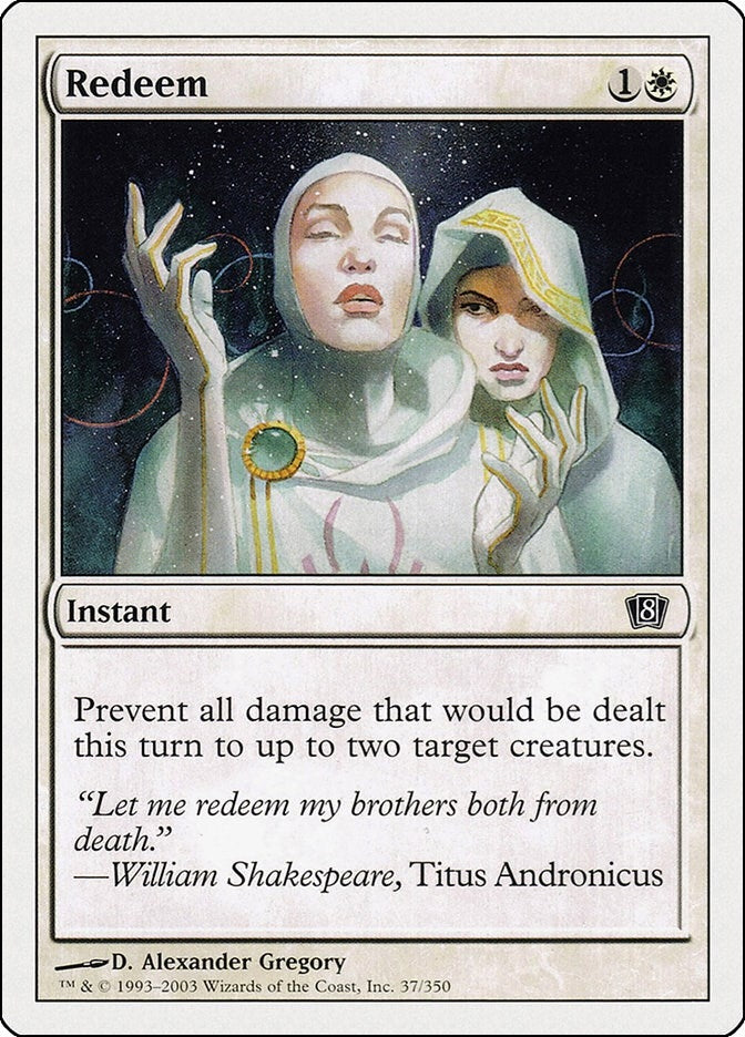 Image for Redeem (8th Edition) (37) - Magic: The Gathering