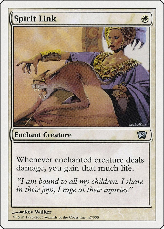 Image for Spirit Link (8th Edition) (47) - Magic: The Gathering