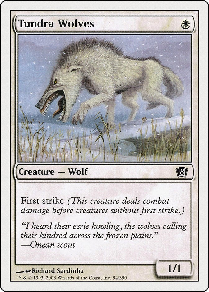 Image for Tundra Wolves (8th Edition) (54) - Magic: The Gathering