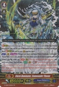 Image for Storm Dominator, Commander Thavas (G-CB02: Commander of the Incessant Waves) (G-CB02/001EN) - Cardfight Vanguard