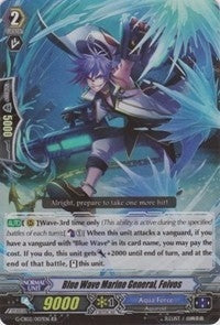 Image for Blue Wave Marine General, Foivos (G-CB02: Commander of the Incessant Waves) (G-CB02/007EN) - Cardfight Vanguard