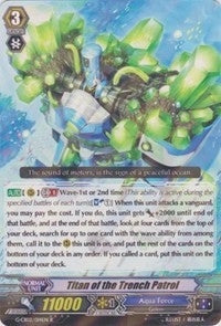 Image for Titan of the Trench Patrol (G-CB02: Commander of the Incessant Waves) (G-CB02/014EN) - Cardfight Vanguard