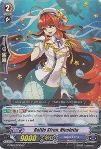 Image for Battle Siren, Nicoletta (G-CB02: Commander of the Incessant Waves) (G-CB02/029EN) - Cardfight Vanguard