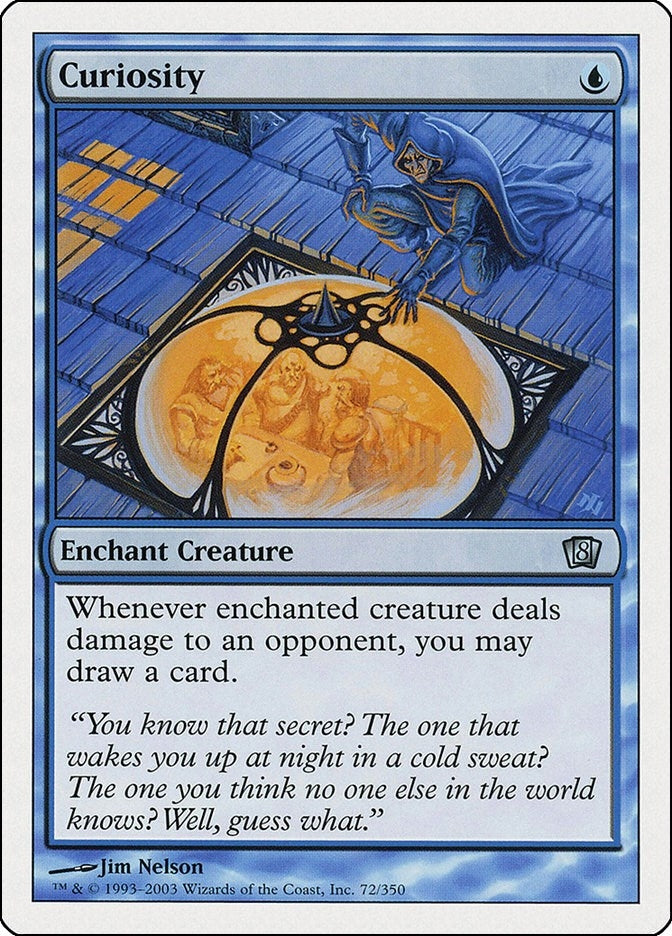 Image for Curiosity (8th Edition) (72) - Magic: The Gathering