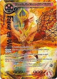 Image for Phoenix, the Flame of the World (Full Art) (The Twilight Wanderer) (TTW-031) - Force of Will
