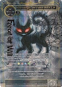 Image for Schrodinger, the Fallen Black Cat (Full Art) (The Twilight Wanderer) (TTW-100) - Force of Will