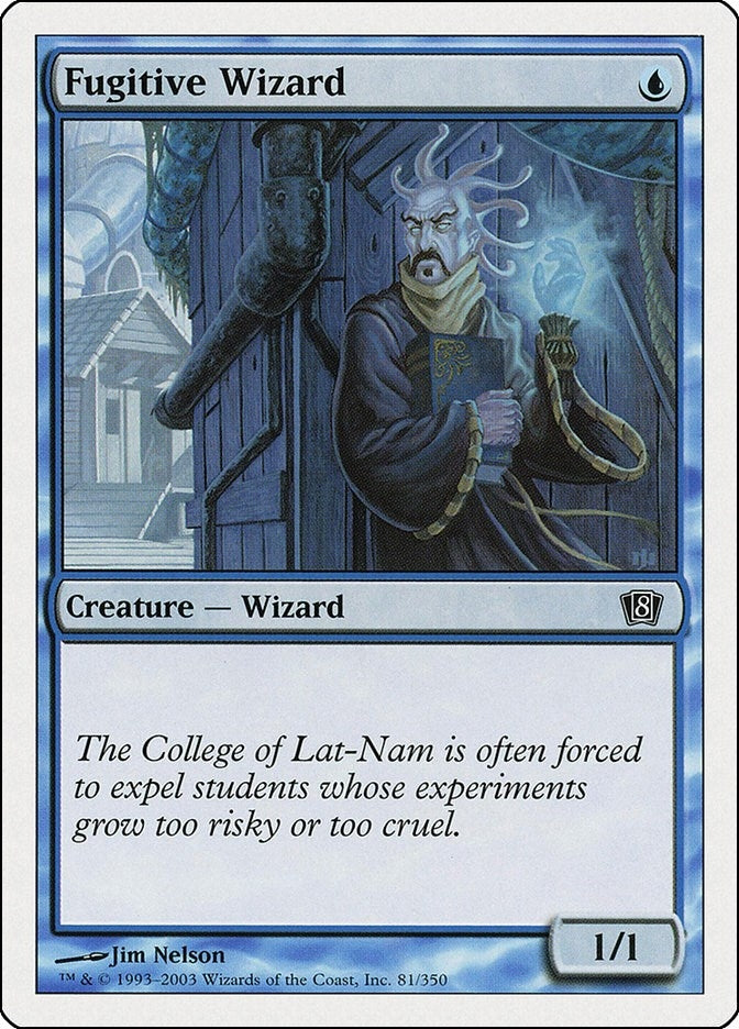 Image for Fugitive Wizard (8th Edition) (81) - Magic: The Gathering