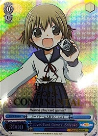 Image for Loves Card Games! Shiyoko (Bushiroad Event Cards) (BCW2015/WS01EN PR) - Weiss Schwarz