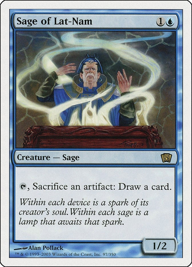 Image for Sage of Lat-Nam (8th Edition) (97) - Magic: The Gathering