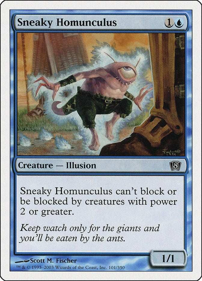 Image for Sneaky Homunculus (8th Edition) (101) - Magic: The Gathering