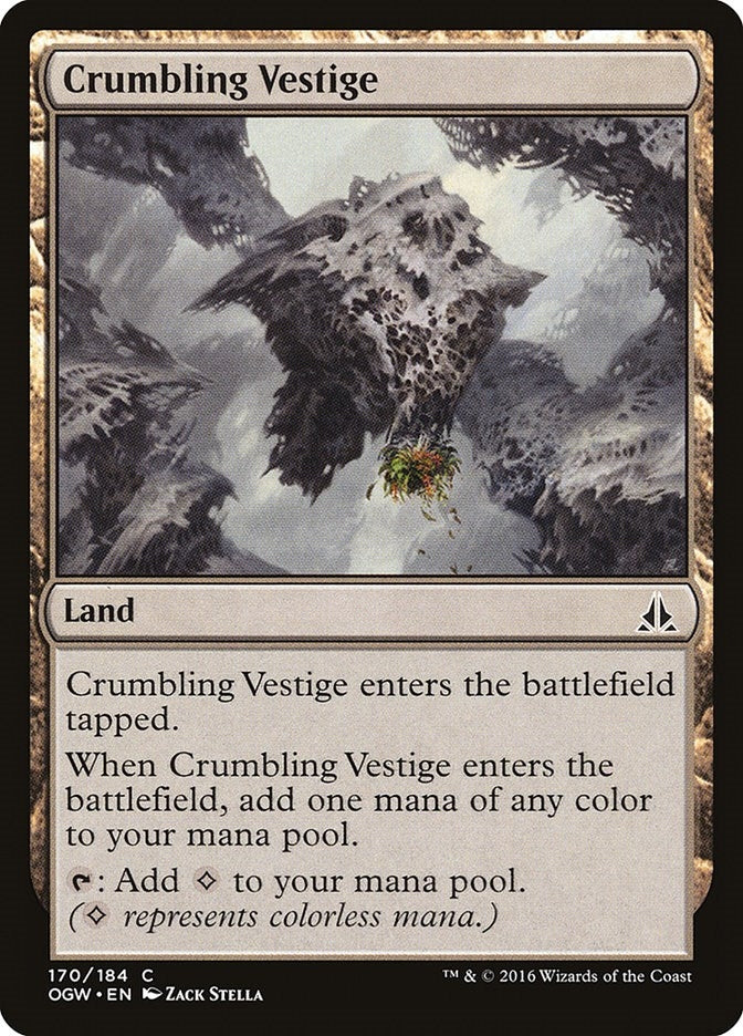 Image for Crumbling Vestige (Oath of the Gatewatch) (170) - Magic: The Gathering