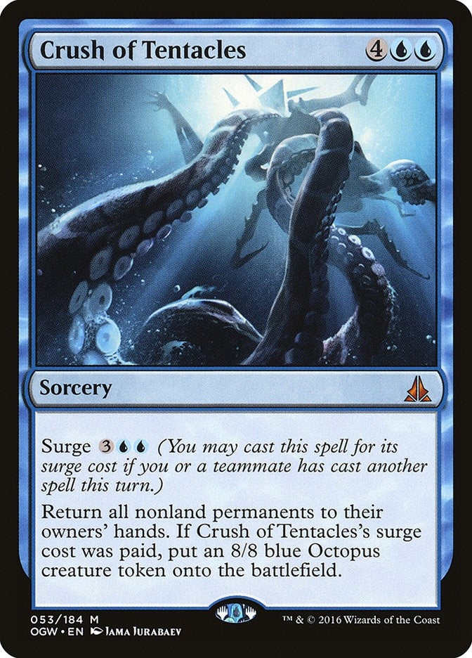 Image for Crush of Tentacles (Oath of the Gatewatch) (53) - Magic: The Gathering