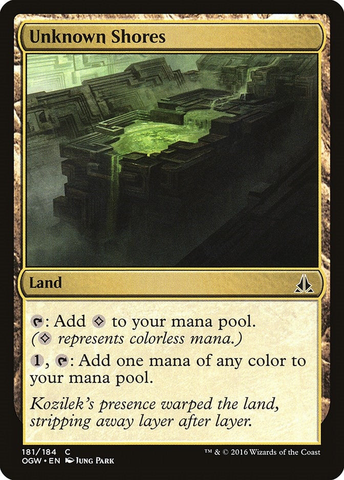 Image for Unknown Shores (Oath of the Gatewatch) (181) - Magic: The Gathering