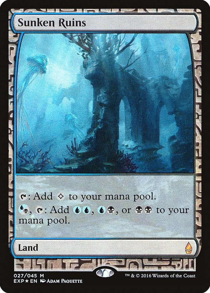 Image for Sunken Ruins (Zendikar Expeditions) (27) - Magic: The Gathering