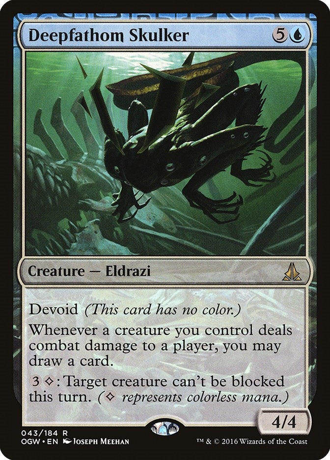 Image for Deepfathom Skulker (Oath of the Gatewatch) (43) - Magic: The Gathering